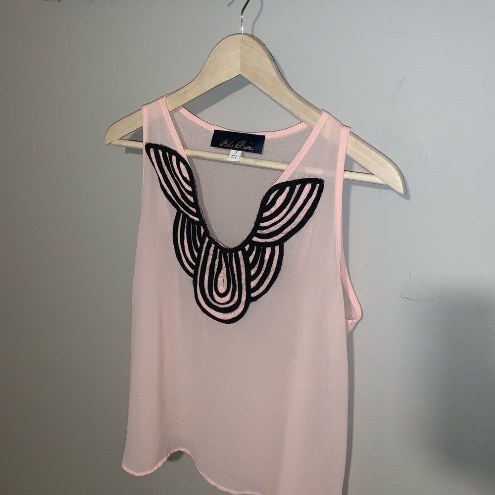 Pink blouse